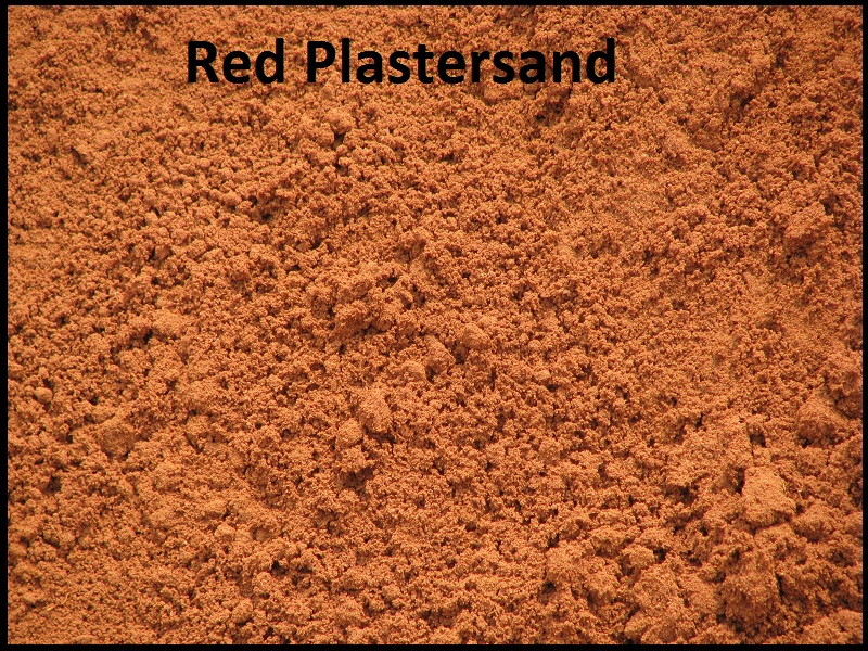 -red-plastersand